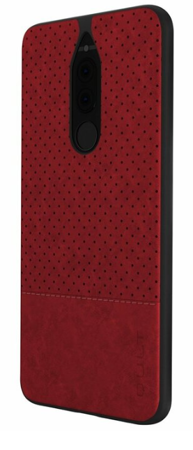 Qult Luxury Drop Back Case Silicone Case for Huawei P20 Lite Red