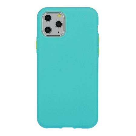 Solid Silicone Case - Sam G935 Galaxy S7 Edge zielony