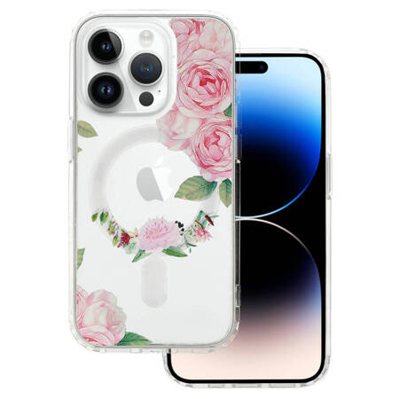 Tel Protect Flower Magsafe do Iphone 15 Pro Max wzór 1